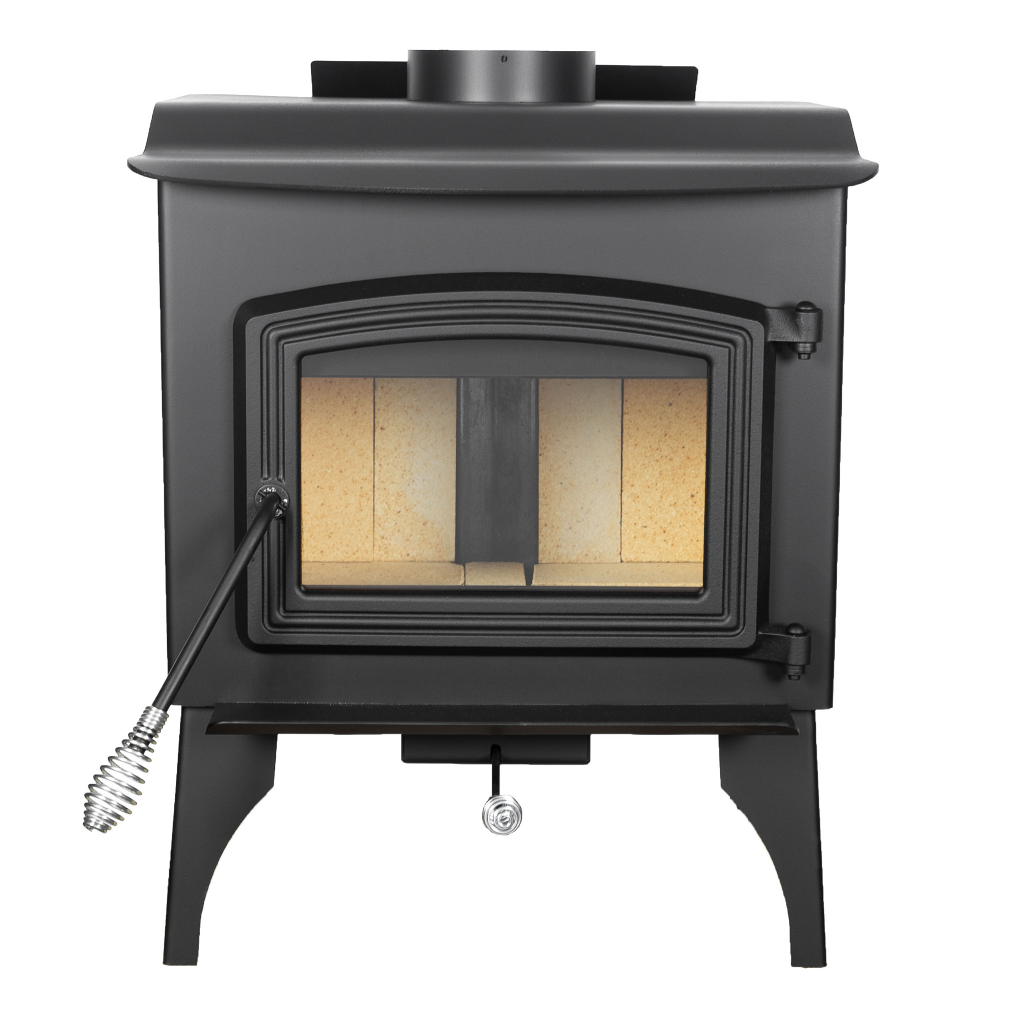 Pleasant Hearth Wood Stove — 1,800 Sq. Ft. Heating Capacity, Non-Catalytic, EPA Certified, Model# GWS-1200